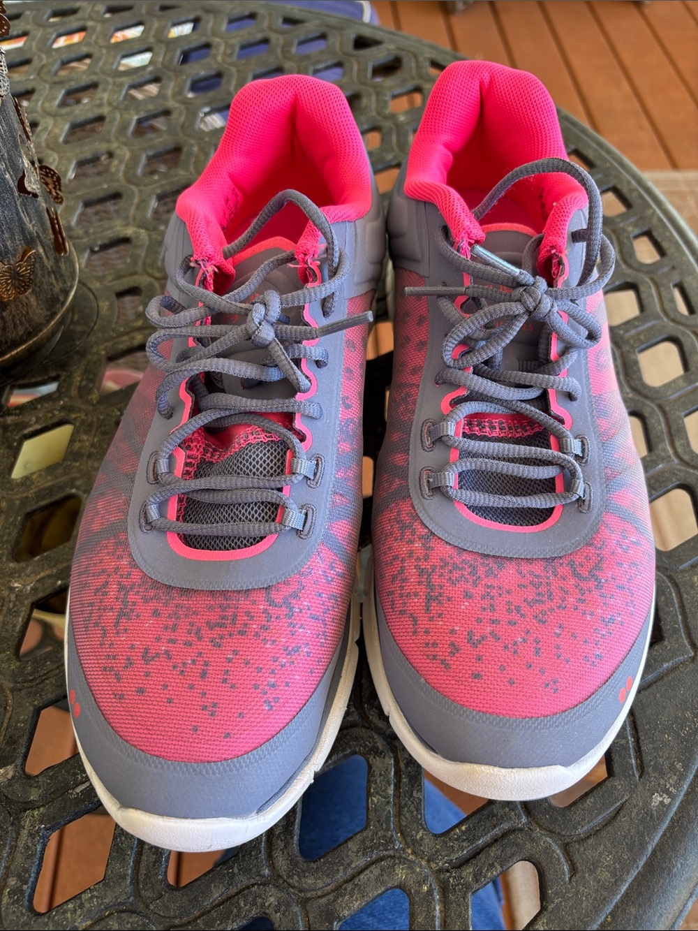 Ryka Pink and Gray Women's Sneakers
